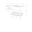 NOWODVORSKI PROFILE FOCUS LED 7621 system konfigurowalny system profil do oprawy 1-fazowy