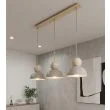 EMIBIG 1678/3 KAKI 3 MOKKA LAMPA WISZĄCA