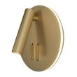 MAYTONI C176-WL-01-6W-MG Ceiling & Wall Ios 176 Wall Lamp Matt Gold