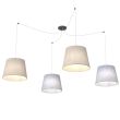 EMIBIG 1425/4 ASCOT 4 MIX lampa wisząca