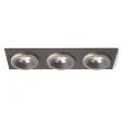 RENDL R13262 SHARM SQ III wpuszczana brązowa/perłowo-złota 230V LED 3x10W 24° 3000K