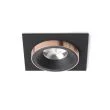 RENDL R13254 SHARM SQ I wpuszczana czarna/czarna miedź 230V LED 10W 24° 3000K