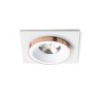RENDL R13250 SHARM SQ I wpuszczana biała miedź 230V LED 10W 24° 3000K