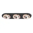 RENDL R13248 SHARM R III wpuszczana czarna miedź/miedź 230V LED 3x10W 24° 3000K