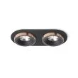 RENDL R13244 SHARM R II wpuszczana czarna/czarna miedź 230V LED 2x10W 24° 3000K