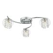 DAR ELM5350 ELMA 3LT SEMI FLUSH POL CHR/ CLR