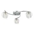 DAR ELM5350 ELMA 3LT SEMI FLUSH POL CHR/ CLR
