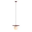 ALDEX 1125G15_M LAMPA WISZĄCA LOOP RED WINE M