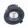 Maxlight H0095 4000K Oprawa Wpustowa Cyklop Czarna IP65