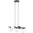 SIGMA 40787 AVOLA lampa wisząca kulki 5 czarne/białe