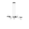 SIGMA 40789 AVOLA lampa wisząca kulki 9 czarne/białe