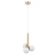 SIGMA 40779 PERLA LUX 3 lampa wisząca biały