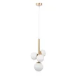 SIGMA 40780 PERLA LUX 4 lampa wisząca biały