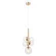 SIGMA 40857 PERLA LUX 5 lamap wisząca transparentny