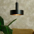 SIGMA 40811 VITRUM lampa wisząca okrąg czarny