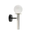 SIGMA 40767 DAISY 1 kinkiet srebrny/biały
