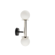 SIGMA 40768 DAISY 2 kinkiet srebrny/biały