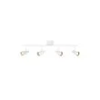 MARKSLOJD 108201 CREST lampa sufitowa 4L Sandy White
