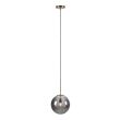 MARKSLOJD 108268 DIONE lampa wisząca 1L Smoke/Antique