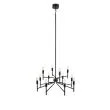MARKSLOJD 108107 REGENT lampa wisząca 12L Czarny
