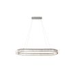 AZZARDO AZ6710 SPARK OVAL PENDANT 120 CCT DIMM CH + REMOTE CONTROL
