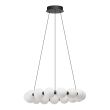 AZZARDO AZ6895 PERLA PENDANT 60 3-STEP DIMM BK