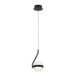 AZZARDO AZ7196 ASTRID 1 PENDANT BK