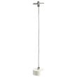 AZZARDO AZ3392 EREBUS BASE PENDANT WHITE TECHNICAL LAMP
