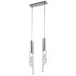 CANDELLUX 32-25265-Z DUERO LAMPA WISZĄCA 2X3W LED GU10 CHROM BEZ ŻARÓWKI