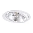 LIGHT PRESTIGE LP-4424/1RS WH movable Nero oczko podtynkowe ruchome białe