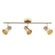 CANDELLUX 93-94769 ARENA LISTWA 3*40W R50 E14 ZŁOTO PATYNA