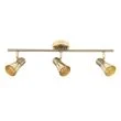 CANDELLUX 93-94769 ARENA LISTWA 3*40W R50 E14 ZŁOTO PATYNA