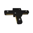 MILAGRO 3921 ŁĄCZNIK LAMPY TRACK LIGHT BLACK TYP T łącznik 1-fazowy
