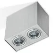 AZZARDO GM4204-ALU / AZ1352 Eloy 2 (aluminium) Lampa sufitowa
