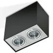 AZZARDO GM4204-BK-ALU / AZ1355 Eloy 2 (black/aluminium) Lampa sufitowa