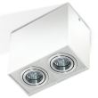 AZZARDO GM4204-WH-ALU / AZ1354 Eloy 2 (white/aluminium) Lampa sufitowa