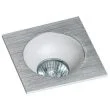 AZZARDO GM2118S-ALU / AZ1733 Hugo 1 downlight (aluminium) reflector not included Lampa wpuszczane
