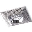 AZZARDO NC1673SQ-CH / AZ1612 Piramide XL (chrome) Oczko sufitowe