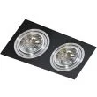 AZZARDO GM2200-BK-ALU / AZ0772 Siro 2 (black/aluminium) Lampa wpuszczane