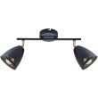 CANDELLUX 92-67166 COTY LISTWA 2X40W E14 CZARNY