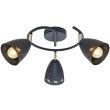 CANDELLUX 98-67180 COTY SPIRALA 3X40W E14 CZARNY