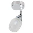 CANDELLUX 91-67500 RICO KINKIET 1X6W LED SMD GŁÓWKA OKRĄGŁA 1E Z PRZEGUBEM KD SYSTEM KLOSZ WYMIENNY CHROM/BEZBARWNY