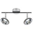 CANDELLUX 92-67562 SKIPPER LISTWA 2X6W LED COB GŁÓWKA OKRĄGŁA 1E Z PRZEGUBEM KD SYSTEM CHROM