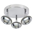 CANDELLUX 98-67685 SKIPPER PLAFON 3X6W LED COB GŁÓWKA OKRĄGŁA 1E Z PRZEGUBEM KD SYSTEM CHROM