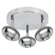 CANDELLUX 98-67685 SKIPPER PLAFON 3X6W LED COB GŁÓWKA OKRĄGŁA 1E Z PRZEGUBEM KD SYSTEM CHROM