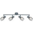 CANDELLUX 94-68033 VIKING LISTWA 4X40W E14 SZARY