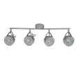 CANDELLUX 94-68071 PENT LISTWA 4X50W GU10 BETONOWY SZARY