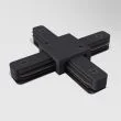 MAYTONI TRA001CX-11B Single phase track system Accessories for tracks Track Lighting Accessory Black łącznik 1-fazowy