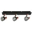 CANDELLUX 93-35608-M MARKUS LAMPA SUFITOWA LISTWA 3X50W GU10 CZARNY+MIEDZIANY BEZ ŻARÓWKI
