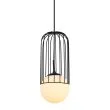 ITALUX Matty MDM-3939/1 BK lampa wisząca